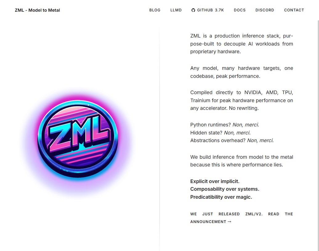 ZML 网站截图